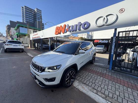JEEP COMPASS 2.0 16V FLEX LIMITED AUTOMÁTICO JEEP COMPASS 2.0 16V FLEX LIMITED AUTOMÁTICO